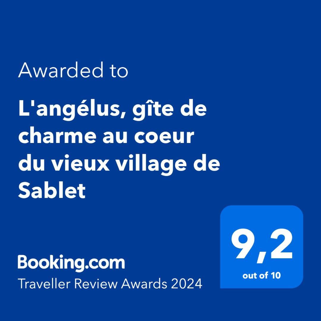 L'Angelus, Gite De Charme Au Coeur Du Vieux Village De Sablet ภายนอก รูปภาพ